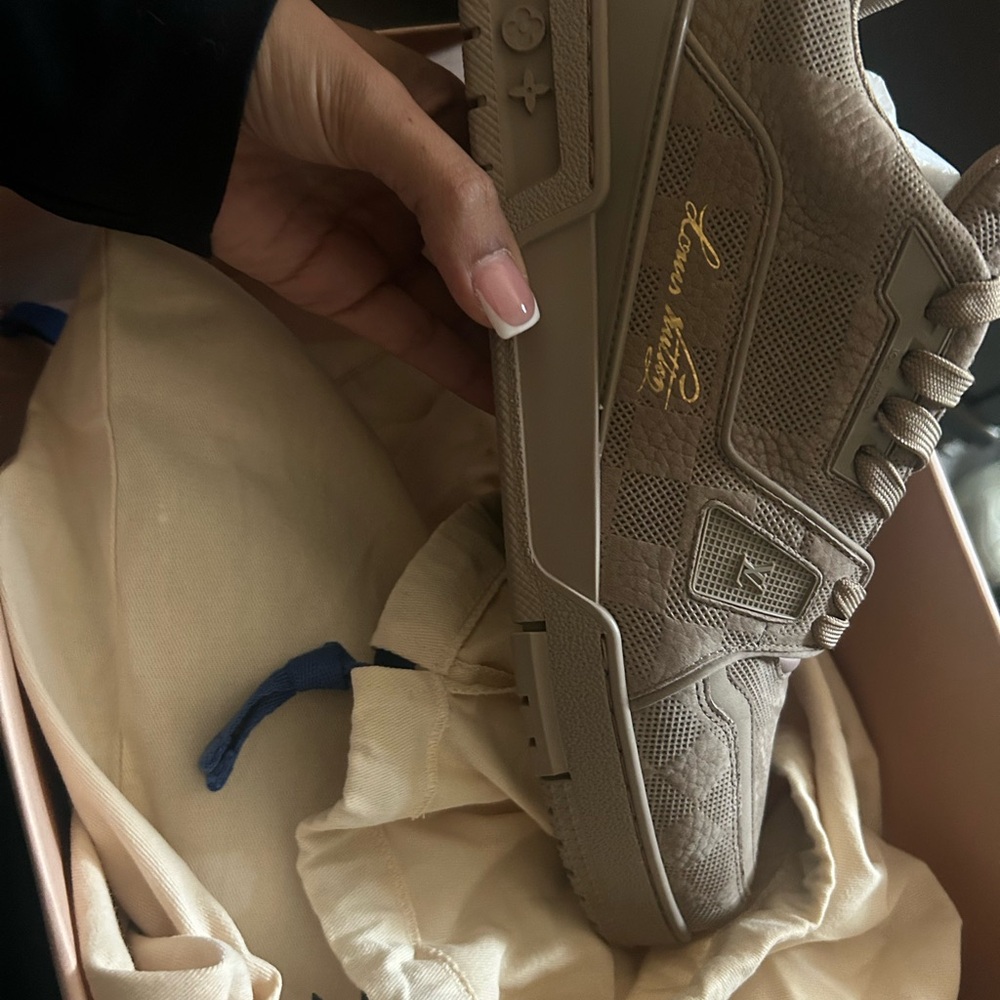 Brown Sneakers by Louis Vuitton - Picture 1 of 3